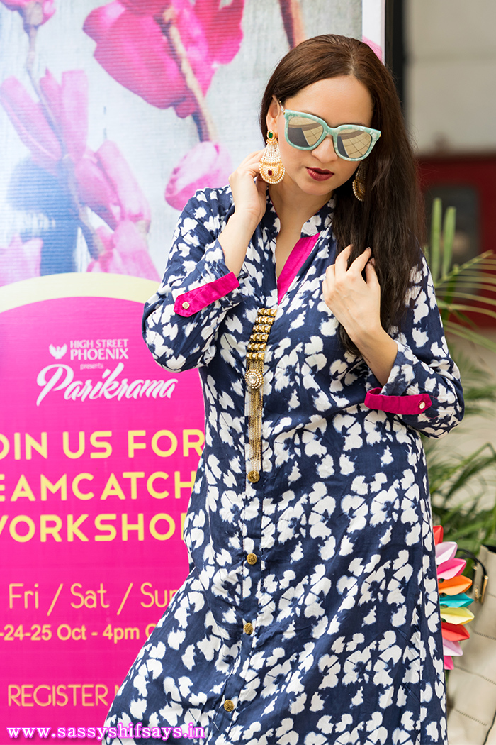 Parikrama 2015 Event, Dress, Earrings, Fashion Bloggers, Fashion, PAIO, Sanskriti Creations, Purity Designs